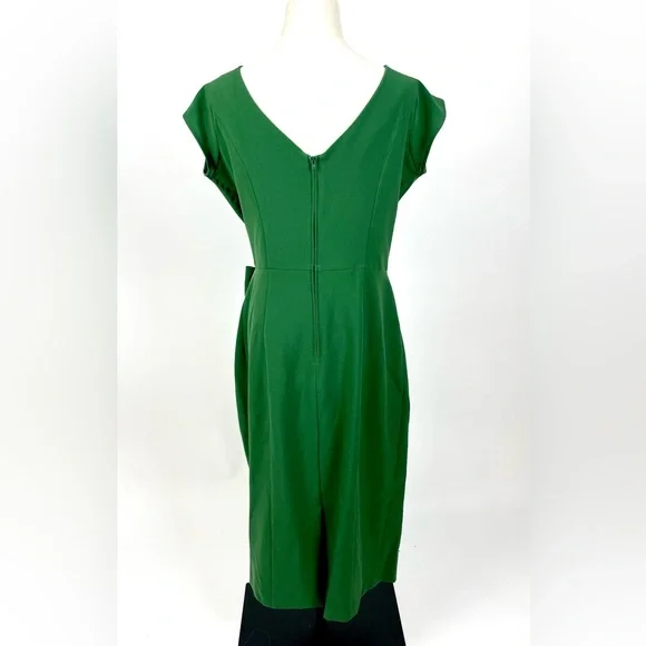 Stop Staring Vintage Reproduction Green Wiggle Dress Size XL - Picture 2 of 3